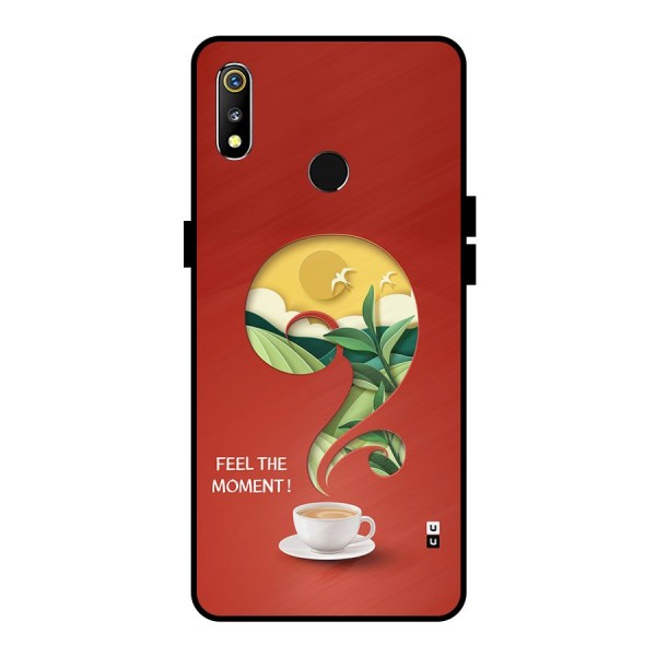 Feel The Moment Metal Back Case for Realme 3i