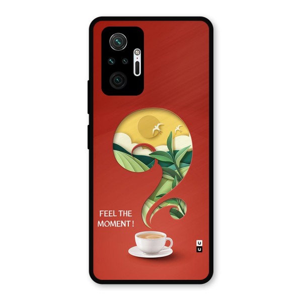 Feel The Moment Metal Back Case for Redmi Note 10 Pro