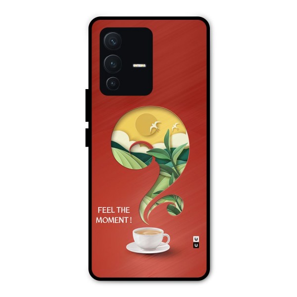 Feel The Moment Metal Back Case for Vivo V23 Pro