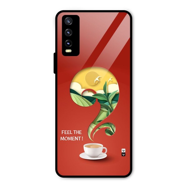 Feel The Moment Metal Back Case for Vivo Y20i