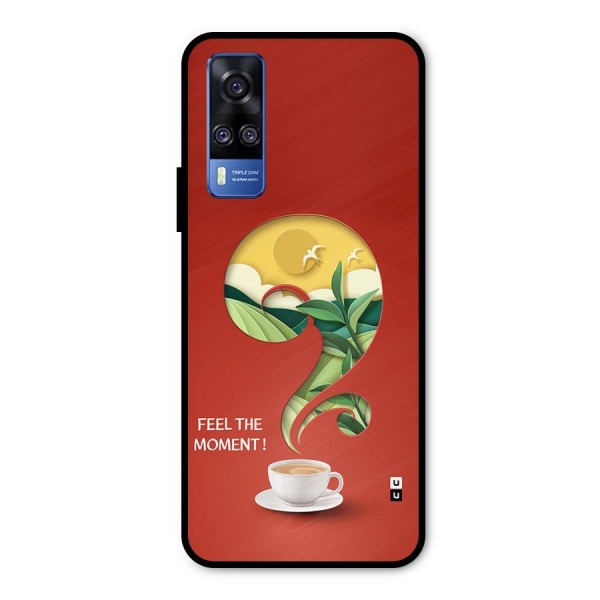Feel The Moment Metal Back Case for Vivo Y51A