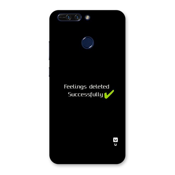 Feelings Deleted Back Case for Honor 8 Pro