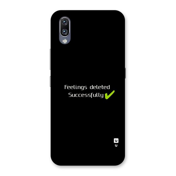 Feelings Deleted Back Case for Vivo NEX