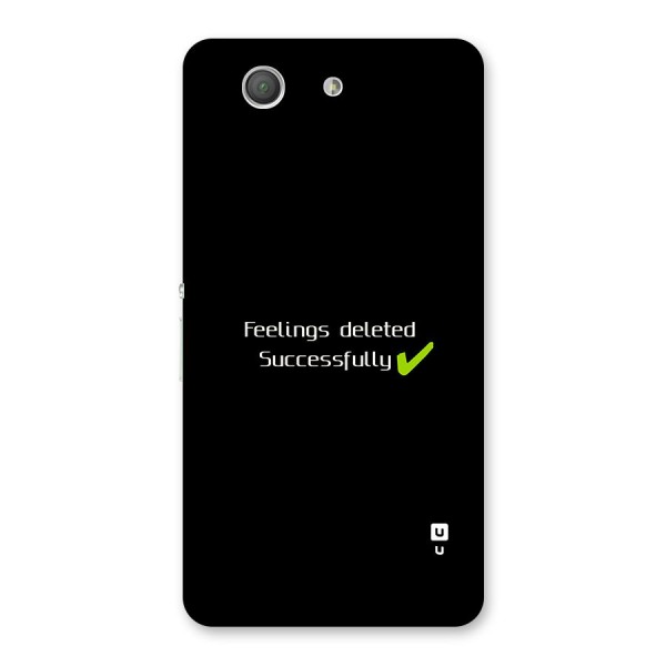 Feelings Deleted Back Case for Xperia Z3 Compact