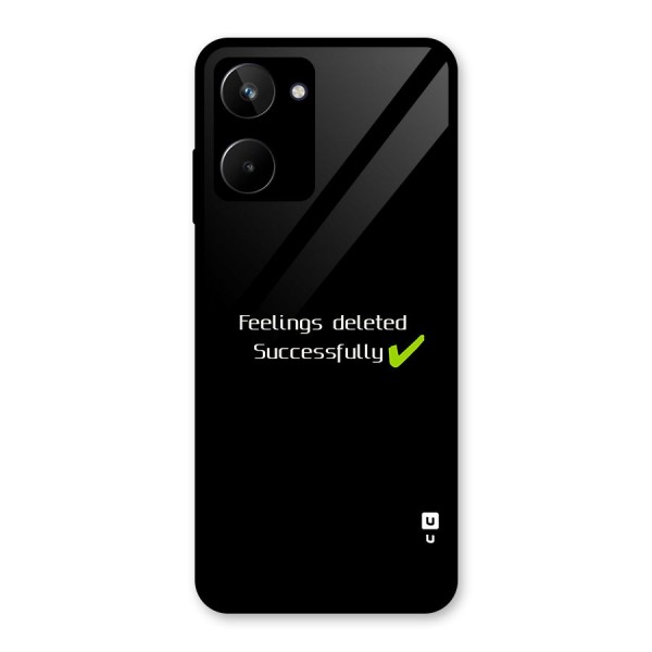 Feelings Deleted Glass Back Case for Realme 10