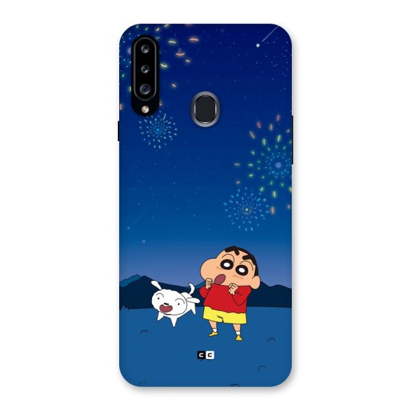 Festival Time Back Case for Galaxy A20s