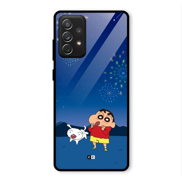 Festival Time Glass Back Case for Galaxy A72