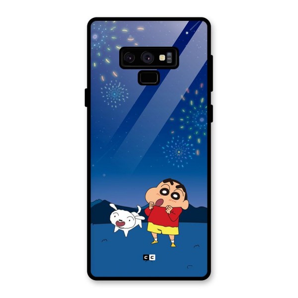 Festival Time Glass Back Case for Galaxy Note 9