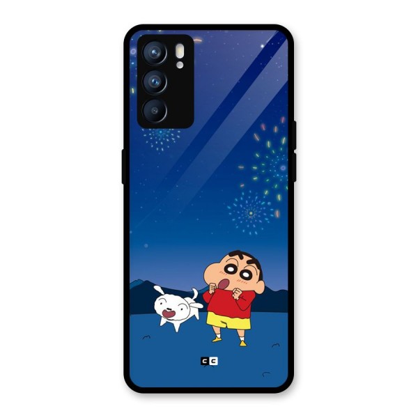 Festival Time Glass Back Case for Oppo Reno6 5G