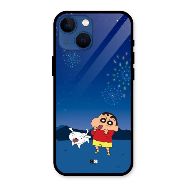 Festival Time Glass Back Case for iPhone 13 Mini