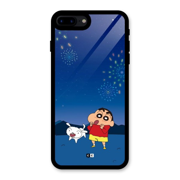 Festival Time Glass Back Case for iPhone 8 Plus