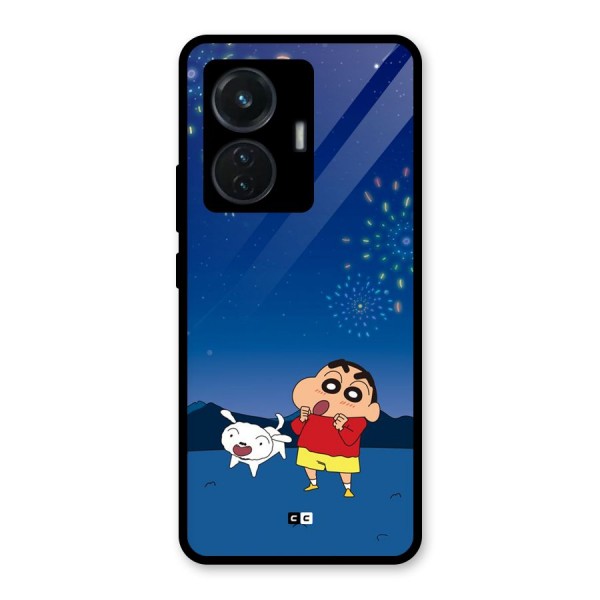 Festival Time Glass Back Case for iQOO Z6 44W