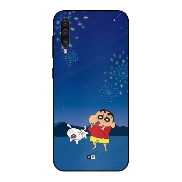 Festival Time Metal Back Case for Galaxy A30s