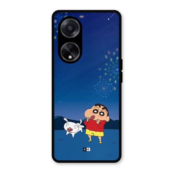 Festival Time Metal Back Case for Oppo F23