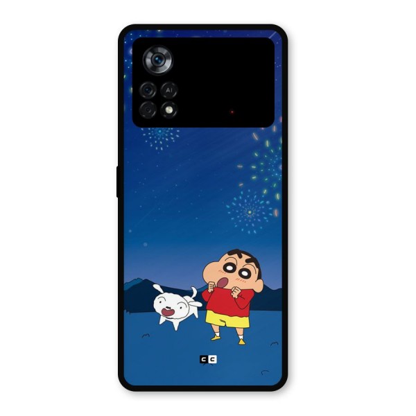 Festival Time Metal Back Case for Poco X4 Pro 5G
