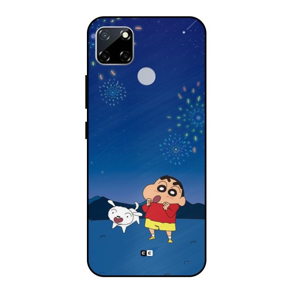 Festival Time Metal Back Case for Realme Narzo 30A