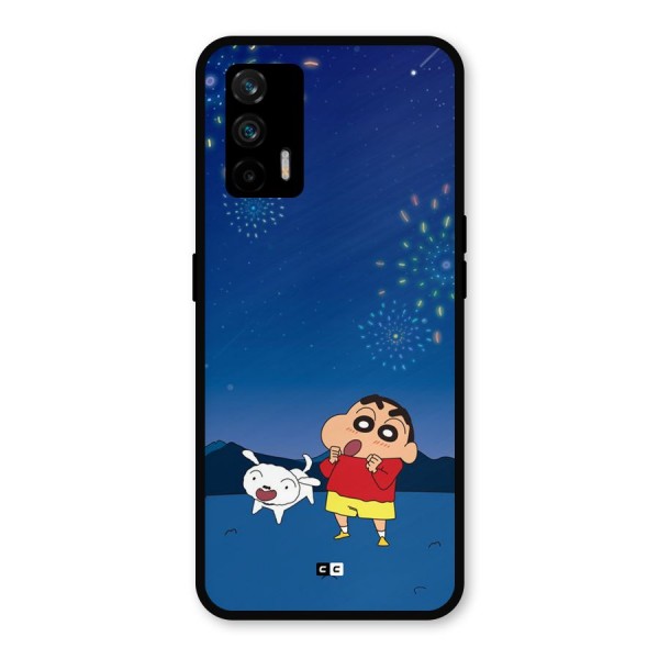 Festival Time Metal Back Case for Realme X7 Max