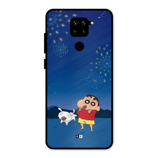 Festival Time Metal Back Case for Redmi Note 9