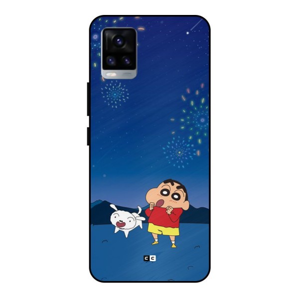 Festival Time Metal Back Case for Vivo V20
