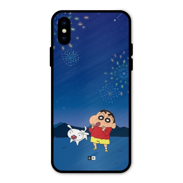Festival Time Metal Back Case for iPhone X