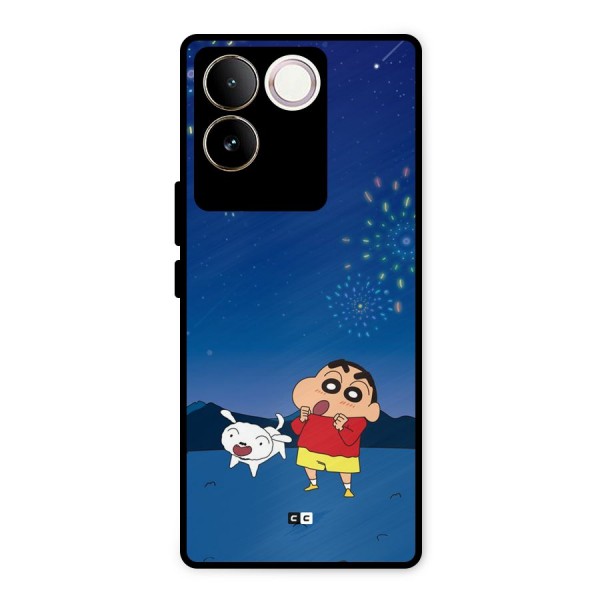 Festival Time Metal Back Case for iQOO Z7 Pro