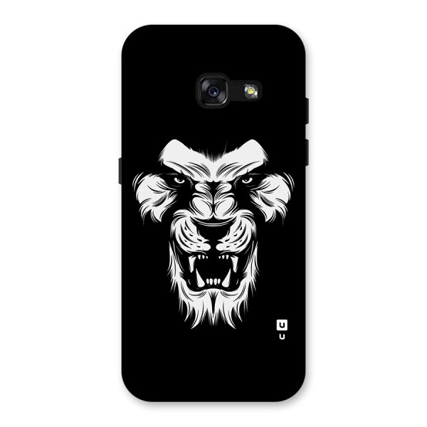 Fierce Lion Digital Art Back Case for Galaxy A3 (2017)