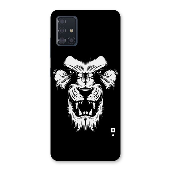 Fierce Lion Digital Art Back Case for Galaxy A51