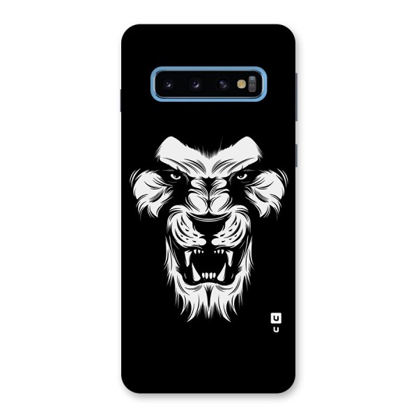 Fierce Lion Digital Art Back Case for Galaxy S10