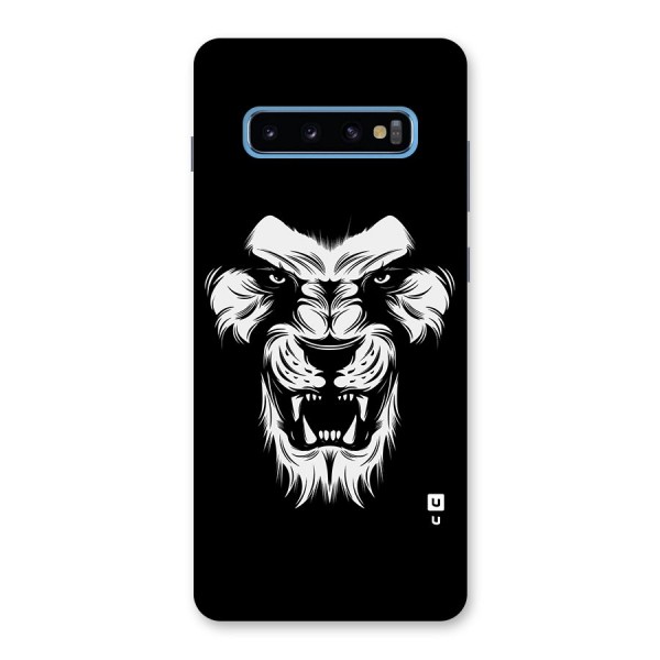 Fierce Lion Digital Art Back Case for Galaxy S10 Plus