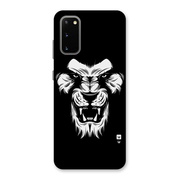 Fierce Lion Digital Art Back Case for Galaxy S20