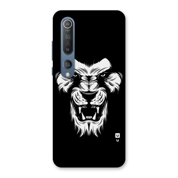 Fierce Lion Digital Art Back Case for Mi 10