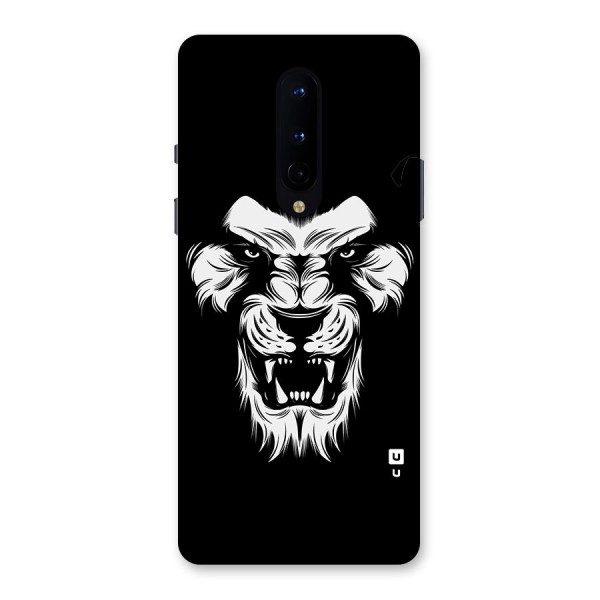 Fierce Lion Digital Art Back Case for OnePlus 8