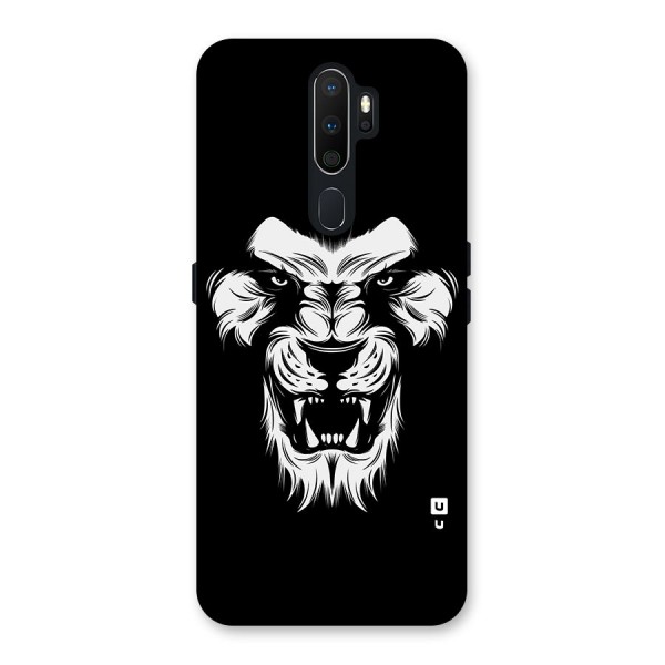 Fierce Lion Digital Art Back Case for Oppo A5 (2020)