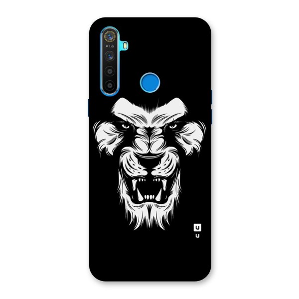 Fierce Lion Digital Art Back Case for Realme 5