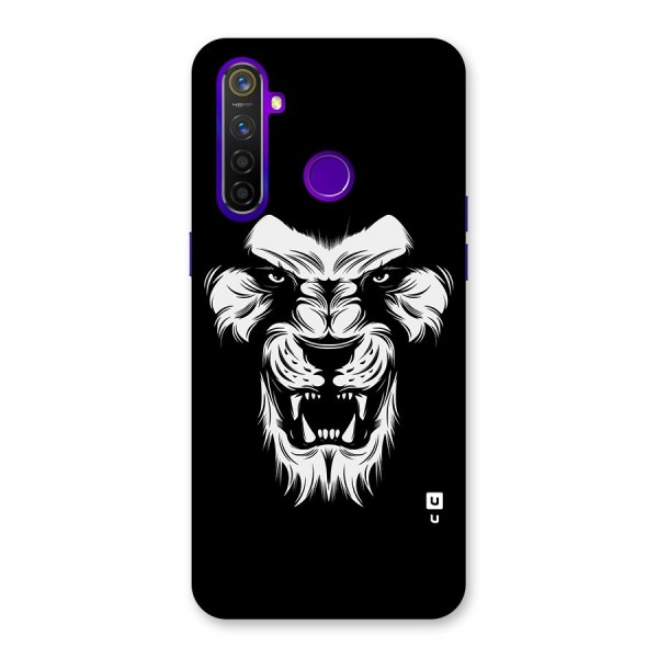 Fierce Lion Digital Art Back Case for Realme 5 Pro