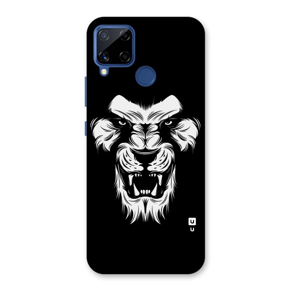Fierce Lion Digital Art Back Case for Realme C15