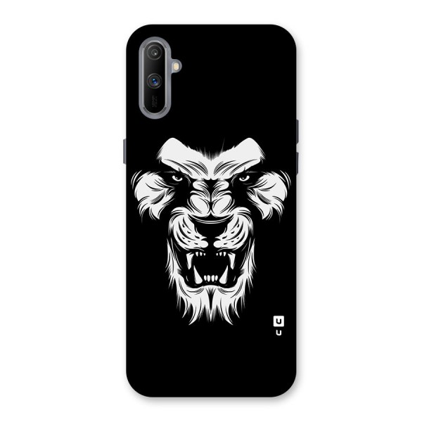 Fierce Lion Digital Art Back Case for Realme C3