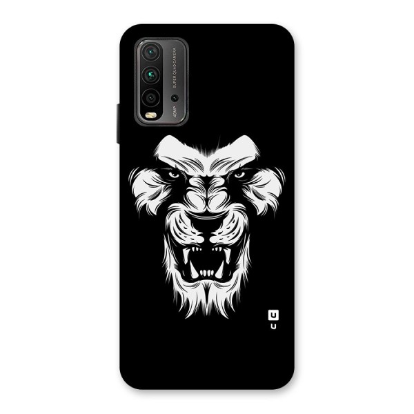 Fierce Lion Digital Art Back Case for Redmi 9 Power