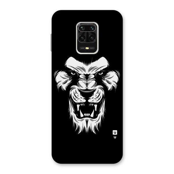 Fierce Lion Digital Art Back Case for Redmi Note 9 Pro Max