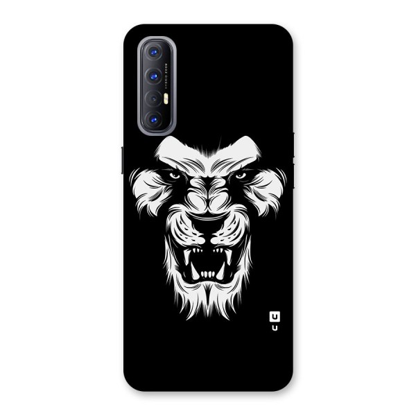 Fierce Lion Digital Art Back Case for Reno3 Pro