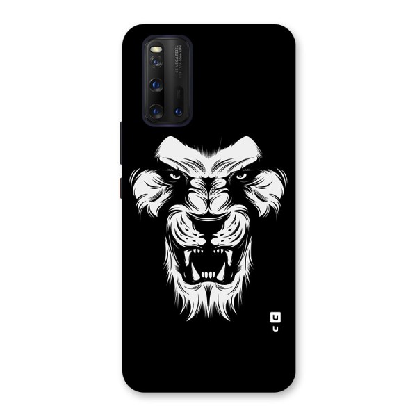 Fierce Lion Digital Art Back Case for Vivo iQOO 3