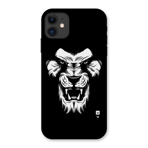 Fierce Lion Digital Art Back Case for iPhone 11