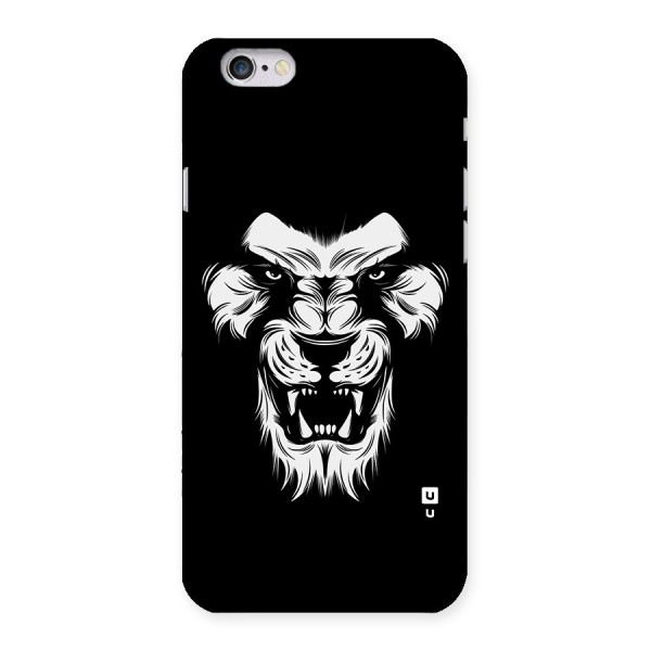 Fierce Lion Digital Art Back Case for iPhone 6 6S