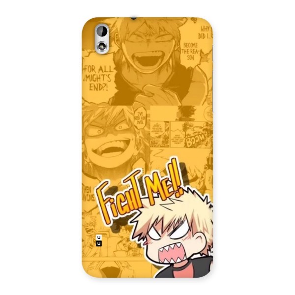 Fight Me Challenge Back Case for Desire 816