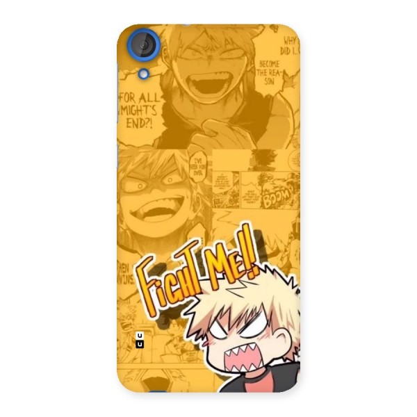 Fight Me Challenge Back Case for Desire 820s