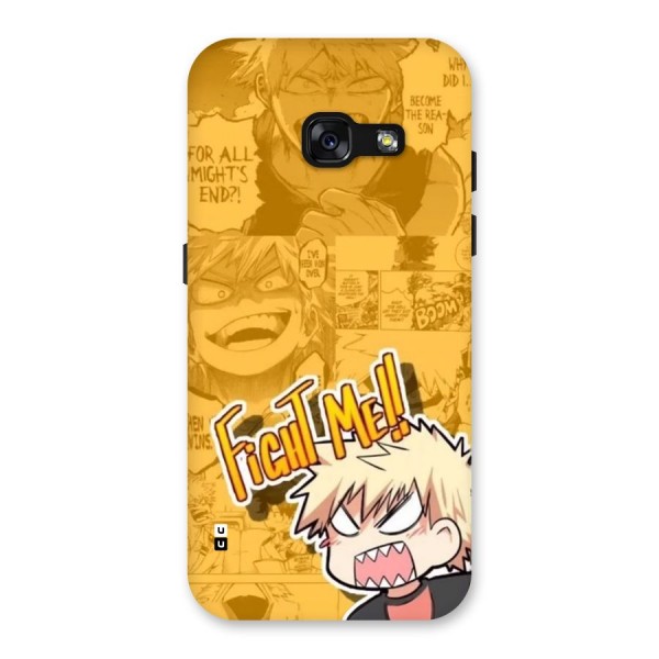 Fight Me Challenge Back Case for Galaxy A3 (2017)