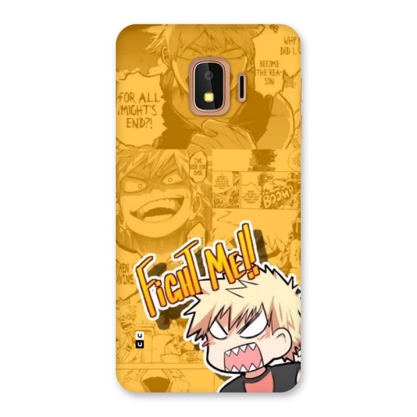 Fight Me Challenge Back Case for Galaxy J2 Core
