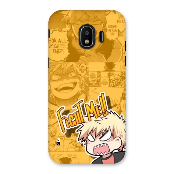 Fight Me Challenge Back Case for Galaxy J2 Pro 2018