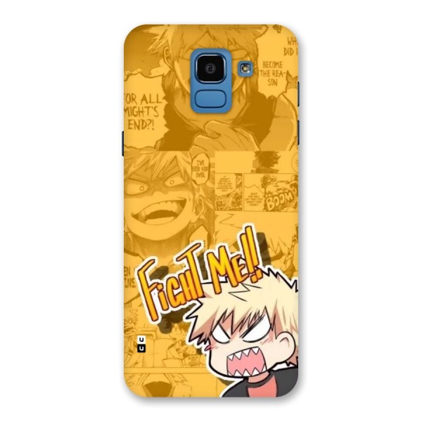 Fight Me Challenge Back Case for Galaxy On6