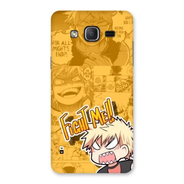 Fight Me Challenge Back Case for Galaxy On7 2015